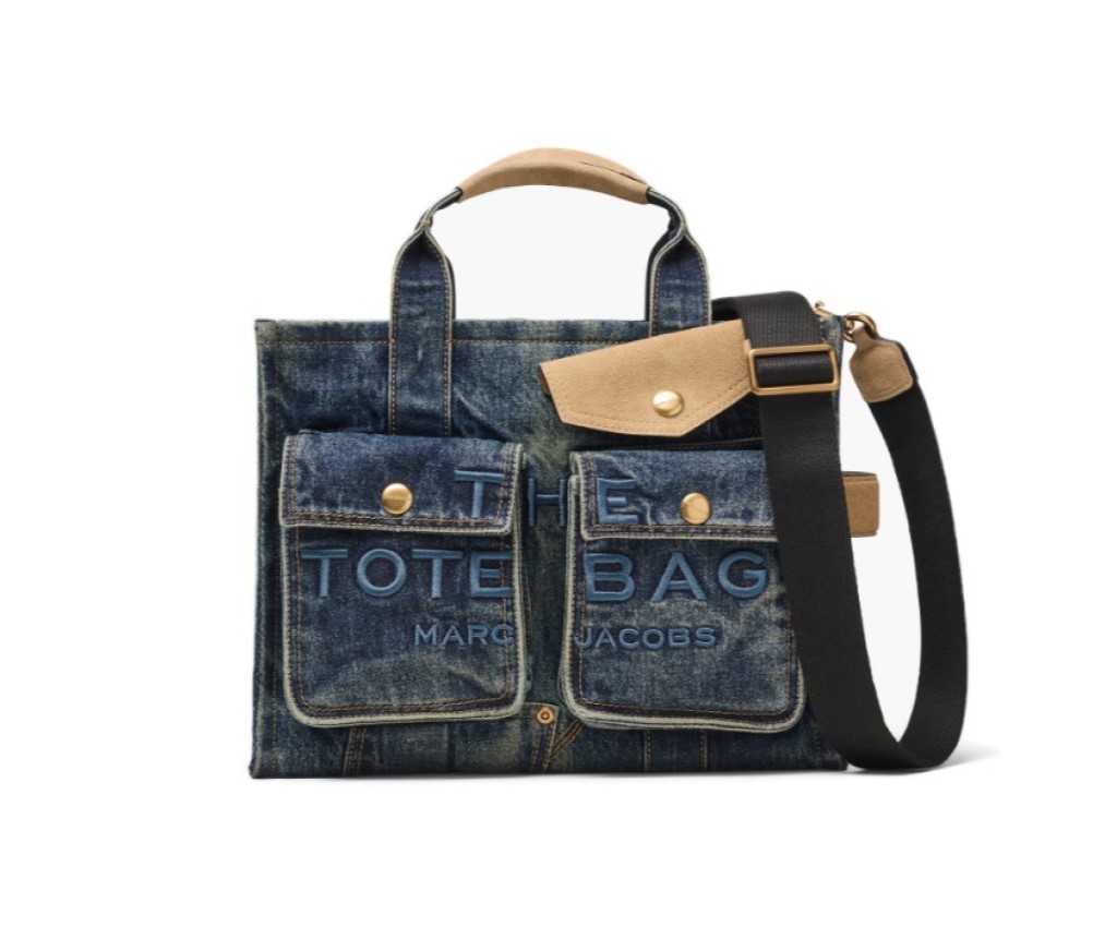 中號 The Tote Bag (Dark Wash Indigo)
